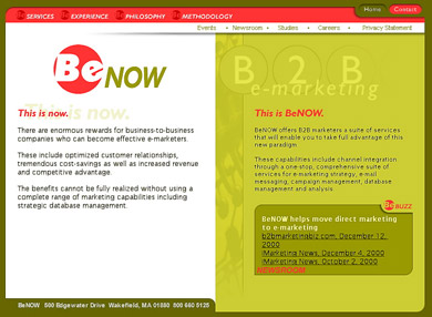 Benow Home Page